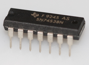 74S38 Quad 2-input NAND buffer DIP-14
