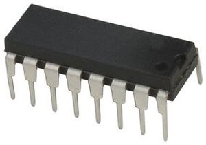 74LS593 8-bit binary counter with input registers DIP-20