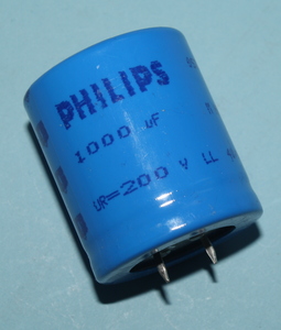 CS1000/200-P10-35x40 El-Capacitor 1000µF/200V-P10 35x40