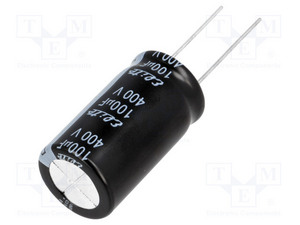 CSHT0100/400-P7,5-18X31,5 El-Capacitor 100µF/400V-P7,5-18X31,5