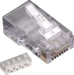 943-SP-370808M2 Cat.5e/solid/utp 8P8C RJ45 modular Plug for RUND kabel