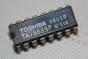 TA7668BP DUAL PRE-AMPLIFIER FOR TAPE RECORDER DIP-16
