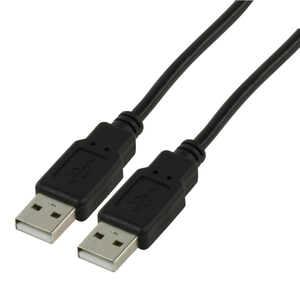 N-CABLE-140HS USB 2.0 kabel, standard, A til A, 1,8 meter, SORT