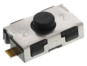 KSR222G LFS Tact Switch, low profile, SMD, 50 mA, 0.3mm vandring