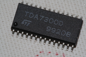 TDA7300D Digital controlled stereo audio processor SO-28