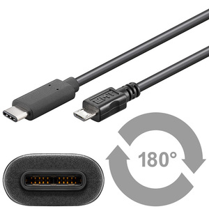 W67993 USB-C til USB 2.0 Micro-B, 1m