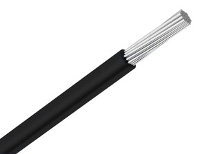RADOX 155 1 MMÂ² BLACK Forbindelsestråd 1 mm², 32 x Ø 0.20 mm, RADOX® 155, sort