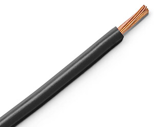 45601 Silikone kabel 2.50 mm² Sort Halogenfri SIFF