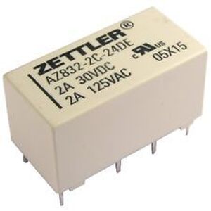 AZ832-2C-24DE Relais DPST NO 3A 24V NO 2880R