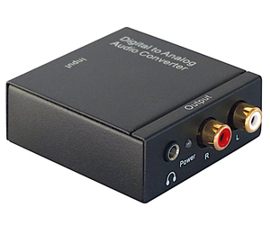 BN206957 Digital til Analog konverter, Mini-DAC Lille digital til analog konverter inkl kabler