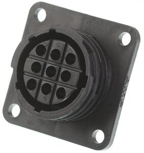 0-0211769-1 Female receptacle series CPC 9-pin/ Str. 17