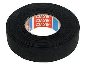 51608 19MMX15M Stoftape, 19mm x 15 meter, sort stoftape-15- meterr-bredde-19-millimeter