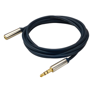 BN207340 Minijack 3,5mm adapterkabel, stereo, han > hun, 3m