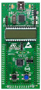 STM8L-DISCOVERY 4 kanals 5V relæmodul m. Optokobler til Arduino
