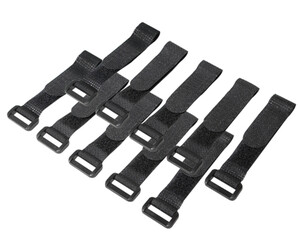 KAB0056 Velcro Wire Strap, Sæt med 10 stk