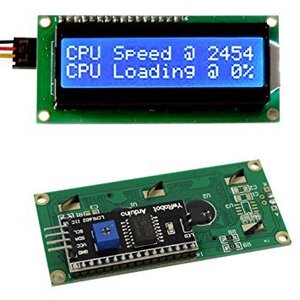 SBC-LCD16X2 I2C Serial LCD 1602 Module