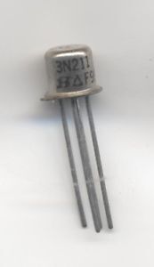 3N163 MOSFET P-Ch 40V 50mA 0,375W TO-72