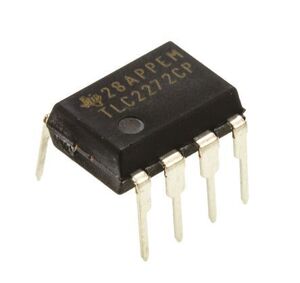 TLC2272CP 2xOp-Amp 5..15V DIP8