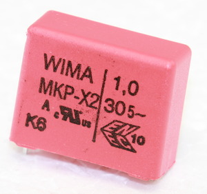 MKX2AW41005I00KSSD MKP Capacitor 1,0uF 305V P22,5
