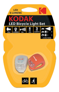 KDK-102 KODAK LED Bike Lights incl.2xCR2032