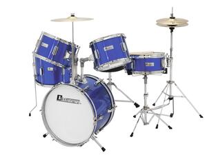ST26001950 JDS-305 Kids Drum Set, blue - DiMavery