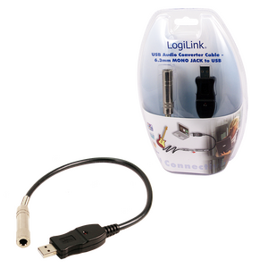 UA0081 Adapter USB to 6,3 mm Audio LogiLink