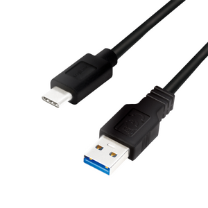 CU0167 USB-C, 3.2 til USB-A han, 0.5m, sort