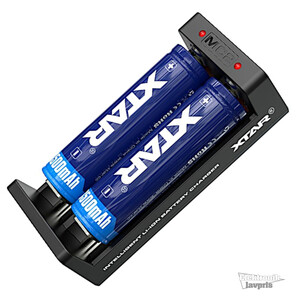 XTAR-MC2 XTAR oplader til 2x Li-Ion batterier