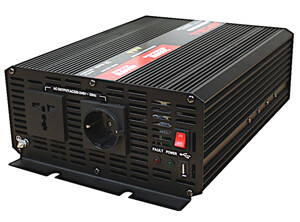 JC122KM DC/AC-Inverter 12V/230V 2000W - dc til ac inverter 2000 watt