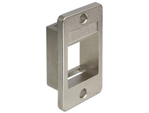 W79883 Keystone holder/bezel for device installation suitable for 19.2 x 14.9 mm KeyStone port
