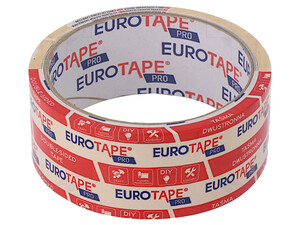 DALPO-38/10 Dobbeltklæbende tape, 38 mm. x 10m Dobbeltklæbende-tape-bredde 38millimeter-længde-10-meter