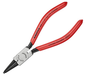 KNIPEX-4411J1 Låseringstang, lige spids indvendig, 140mm. 12...25mm. - Låseringstang med indvendig lige spids længde 140 mm. 12...25mm diameter