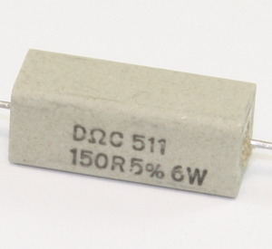 511-6W-5%-150R WW resistor 6W 5% 150R