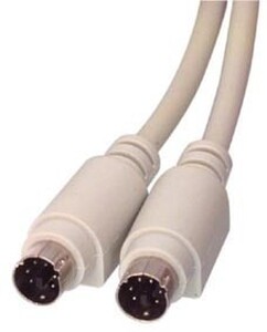 W50557 PS/2 kabel, han/han, 5m