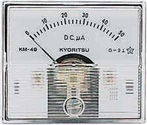 KM-48/200UA Analogt panelinstrument 0...200 µADC, KM-48F 200UA DC