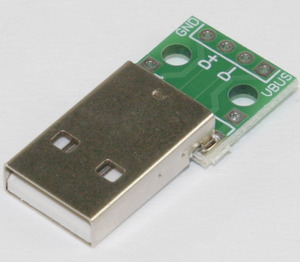 USBADAPTERBOARD USB A Male USB 2.0 3.0 AUSB B Connector Interface to 2.54mm DIP PCB