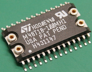 M48T18-100MH1 RAM Miscellaneous 8KX8 TIMEKEEP 100NS DIP28