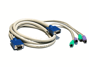 CPS2-6A KVM-kabel VGA + 2 x PS/2, 1,8 meter