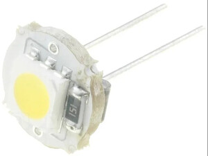 OF-LED1G4WW LED; warm white; 240mW; 15lm; 12VDC; Cap: G4