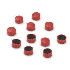 MAG10BX-RED Magnetsæt, 10 mm, 10 stk., rød