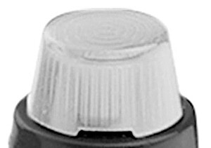 RAFI-5.49.255.003/1002 Indikatorlampeglas HVID for W2x4.6d lampefatning