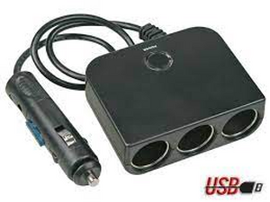 PLUGC13 4-IN-1 Cigarette Plug and USB output