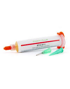 BTFO-81-1 Flux: rosin based; halide-free,ROL0; gel; syringe; 10ml; yellow