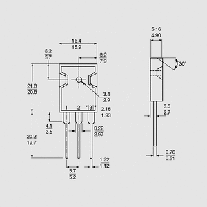 IXFH12N100Q N-Ch 1000V 12A 300W 1,05R TO247AD TO247AD