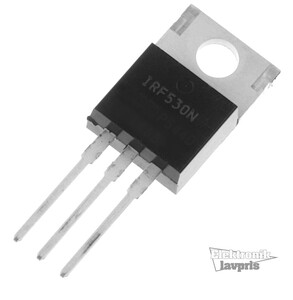 IRF530NPBF Transisitor MOSFET, N-Ch, 100V, 17A, 70W, 0,09R, TO220AB - mosfet transisitor n-kanal 100v 17A 70W TO220AB