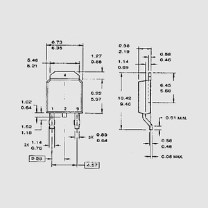 IRFR014PBF N-Ch 60V 7,7A 25W 0,20R TO252AA