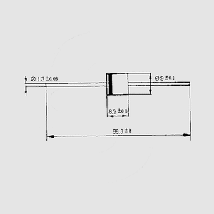 P600G Si-Rectifier 400V 6A P6 P6