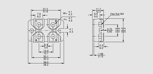 DSEP2X91-03A 2xFRED 300V 2x90A 200W SOT227B SOT227B