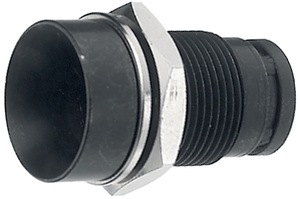 LEDIN801SW LED Holder Sort Forsænket 8mm.
