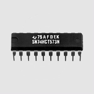 74HCT595 8-bit shift registers with output latches, three-state parallel out DIP-16